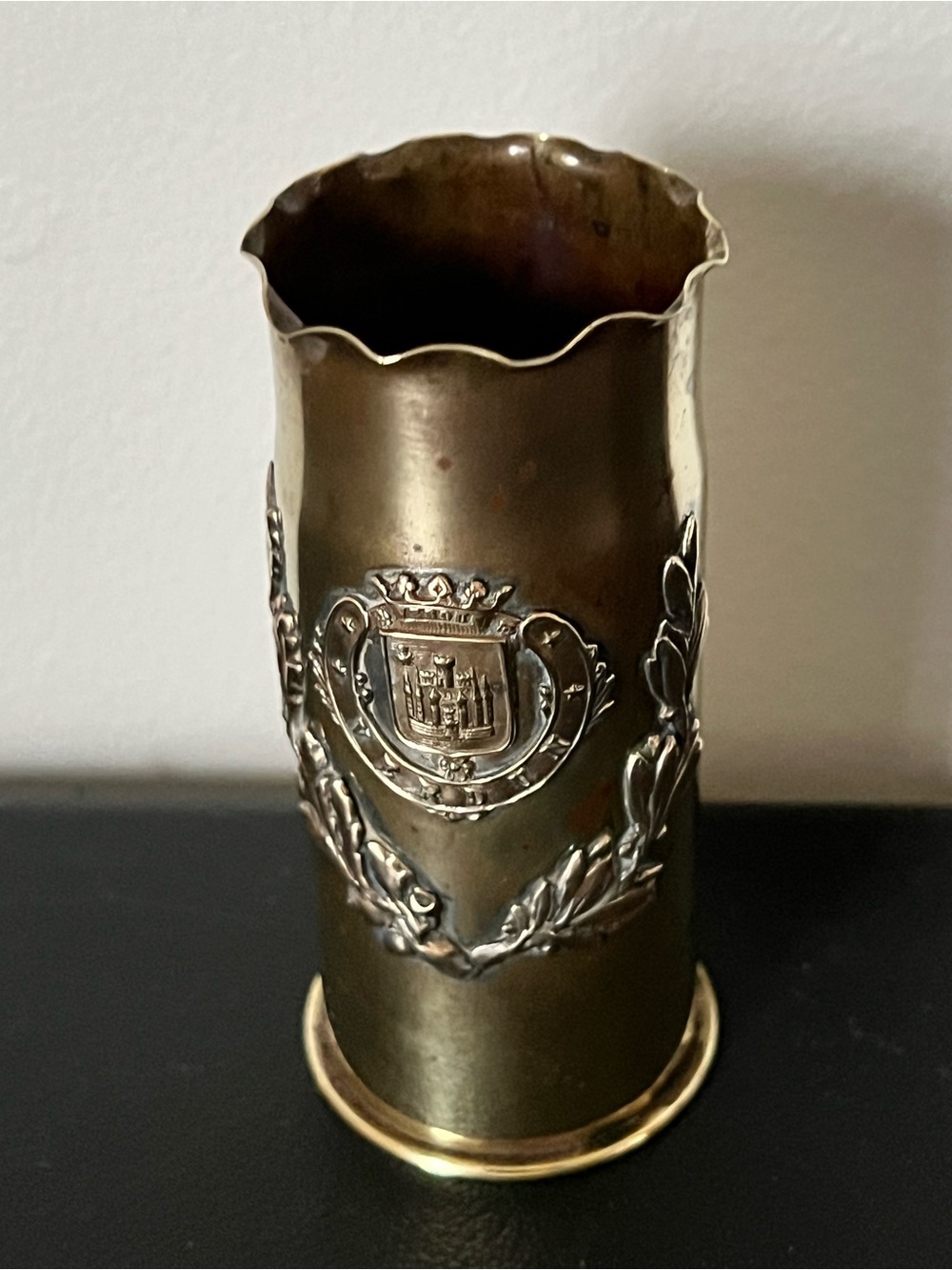World War 1-Battle of Verdun-Original Artillery Shell Trench Art-Historical-Rare
